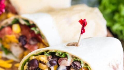 Tex-Mex Wraps for August 15 Minute Dinners