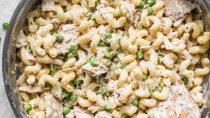 Tuna Pasta for October Budget Friendly Dinners