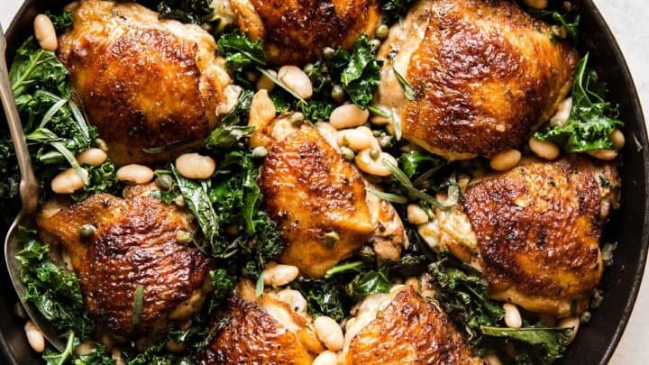 One Pot Braised Chicken for October One Pot Dinners