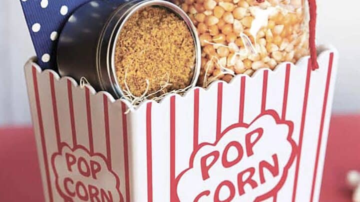 Popcorn Food Gift for Christmas Food Gifts