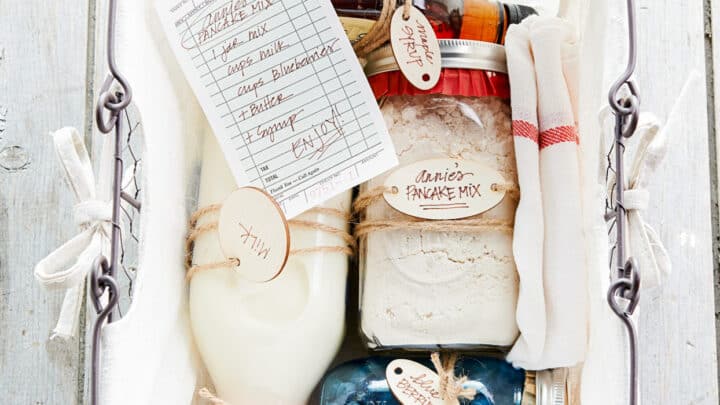Pancake Kit for Homemade Christmas Food Gifts