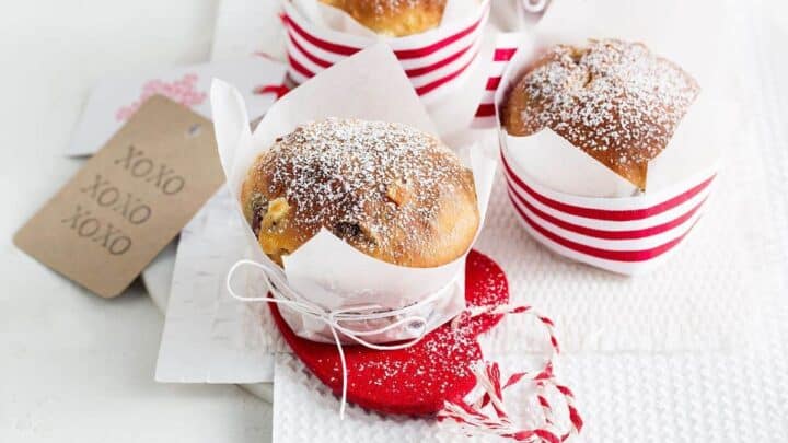 Image for Mini panettone with Marsala cherries