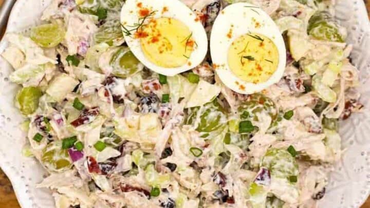 Image for Leftover Turkey Salad with Grapes