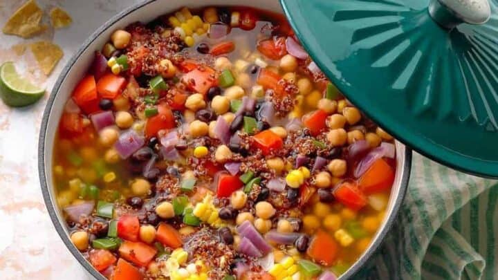 Image for Monday: Chickpea Tortilla Soup