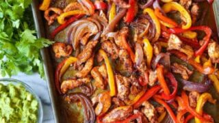 Image for Tuesday: Sheet Pan Chicken Fajitas