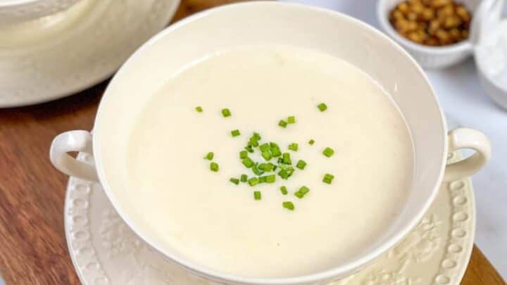 Vichyssoise Soup for Winter Days