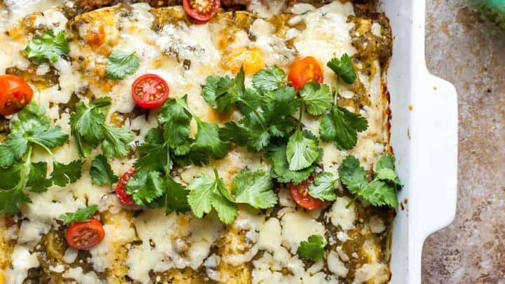 Turkey and Bean Enchiladas for DASH Diet Dinners