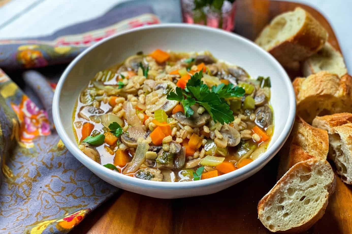 Mushroom Barley Soup 31 Daily