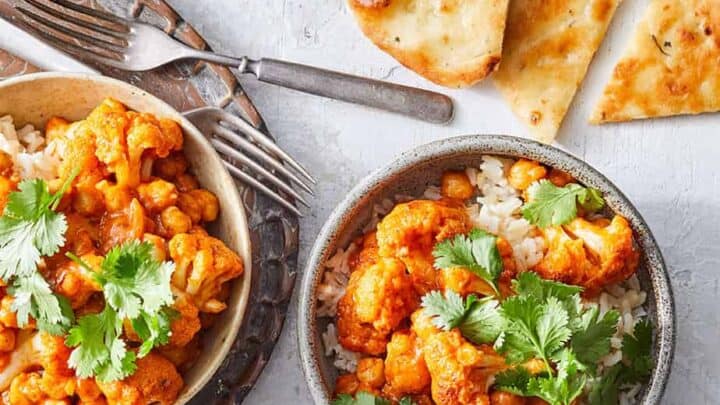 Cauliflower Masala for One Pot Spring Dinners