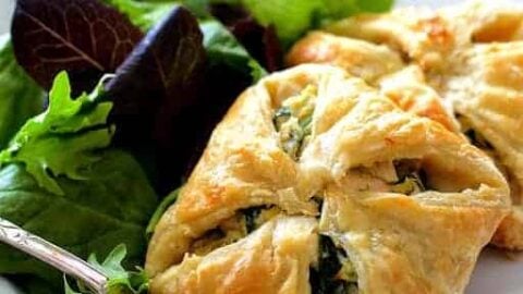 Image for Chicken, Spinach and Artichoke Puff Pastry Parcels