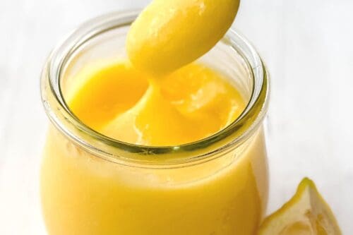 Pinterest Pin for Easy Lemon Curd Recipe