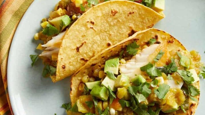 Tilapia Tacos for Spring One Pot Dinners