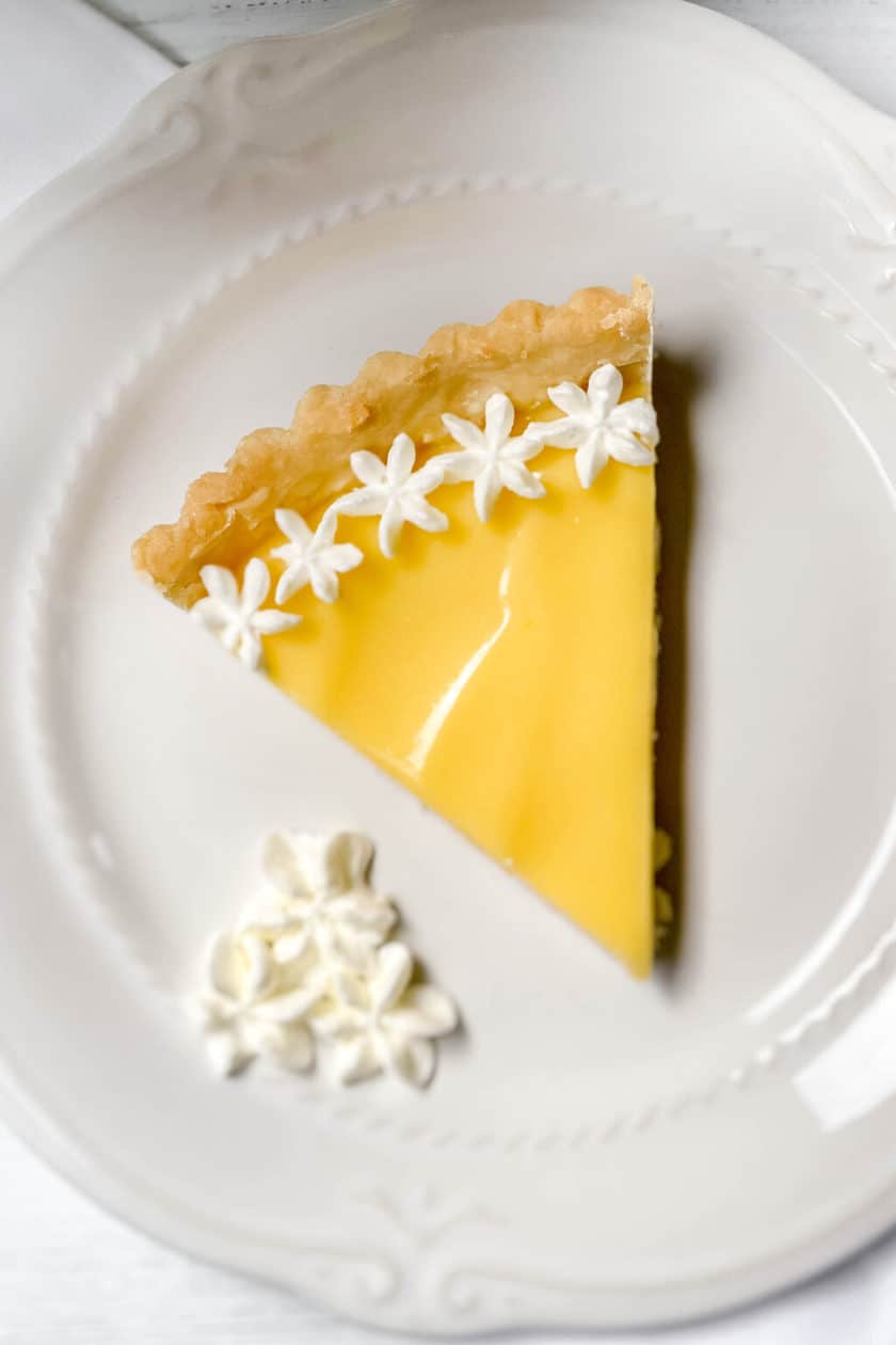 French Lemon Curd Tart - 31 Daily