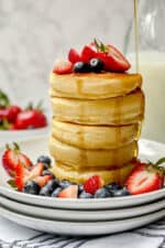 Fluffy Pancake Recipe for a Thick Delicious Delicious Stack - 31 Daily