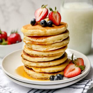 Fluffy Pancake Recipe for a Thick Delicious Delicious Stack - 31 Daily