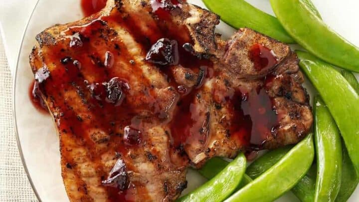 Image for Chipotle-Raspberry Pork Chops