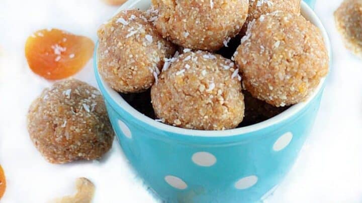 Energy Bites for Mid August Mediterranean Dinners