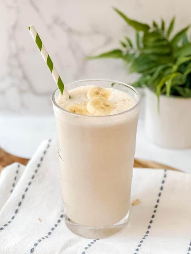 Healthy Oatmeal Smoothie