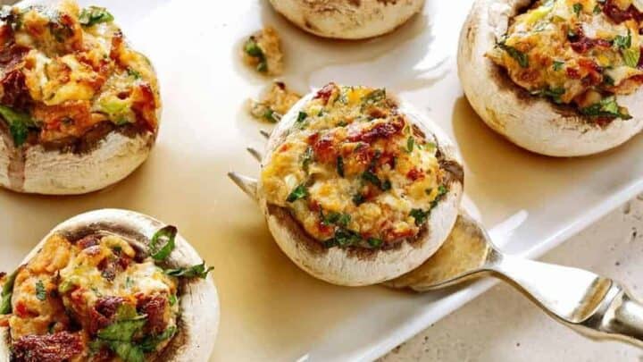 Image for Bacon and Fontina Stuffed Mushrooms