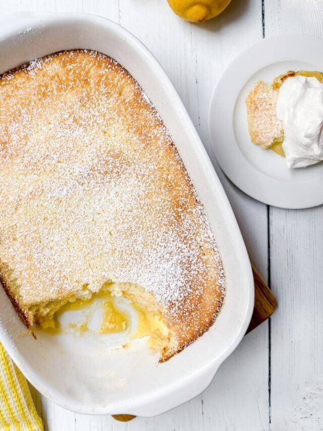Baked Lemon Pudding