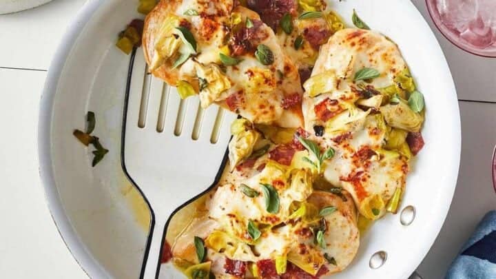 Image for Antipasto Baked Smothered Chicken
