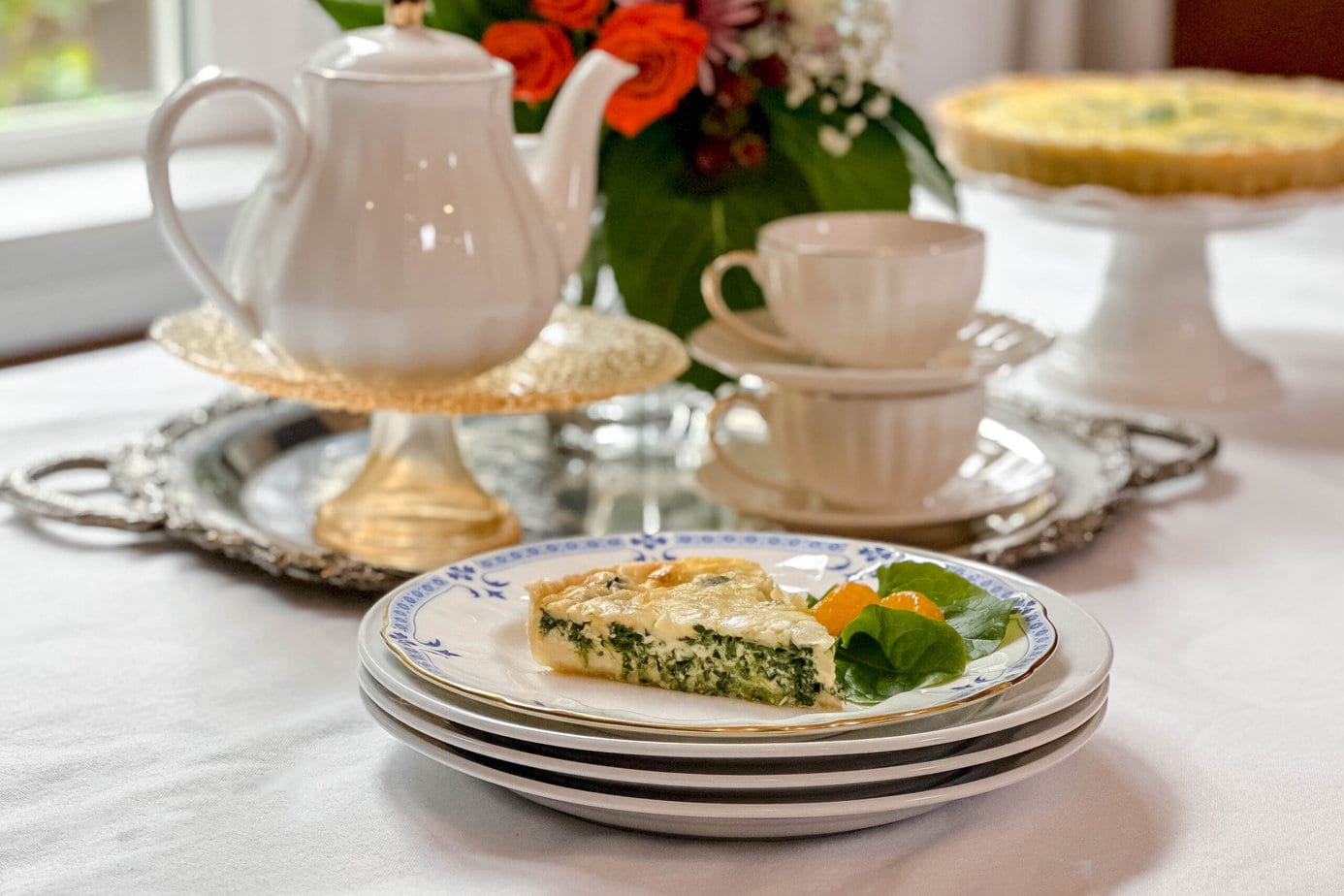 Making a Simple Coronation Quiche-image