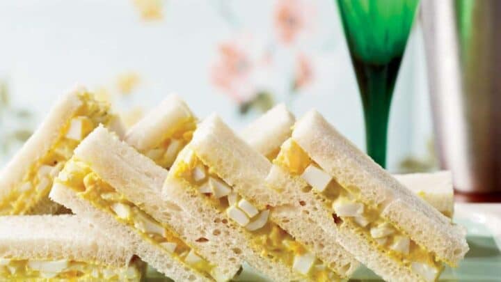 Image for Curried-Egg Tea Sandwiches Recipe