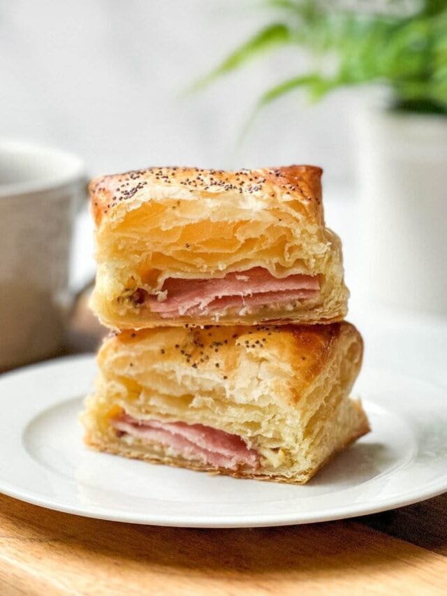 Easy Ham and Cheese Croissants