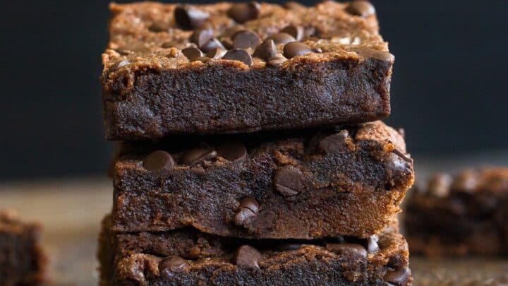 Image for Treat: Protein Brownies - Fudgy Chocolate Healthy Dessert!