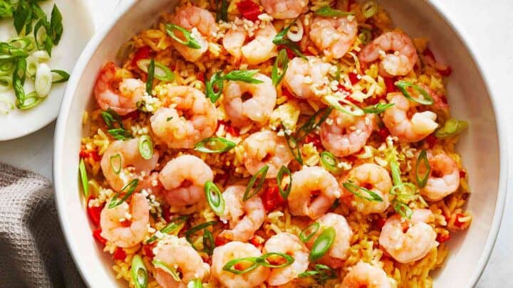 Image for Thursday: One-Pan Garlicky Shrimp & Rice