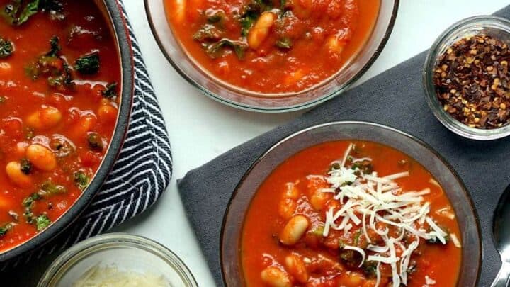 Image for Wednesday: Hearty Tomato Soup with Beans & Greens