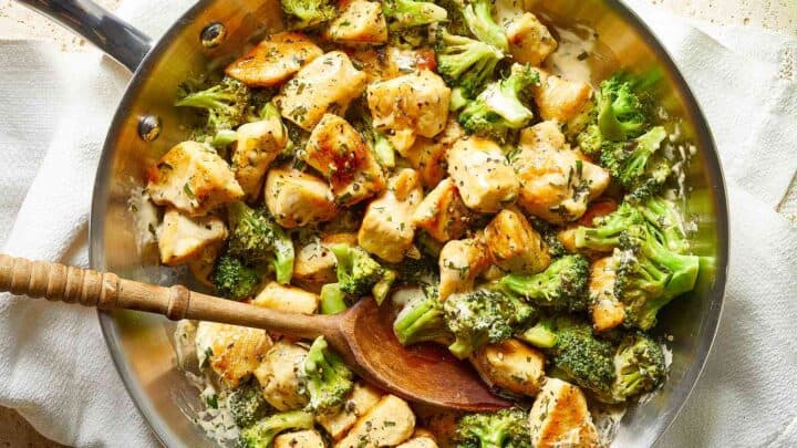 Image for Creamy Skillet Ranch Chicken & Broccoli