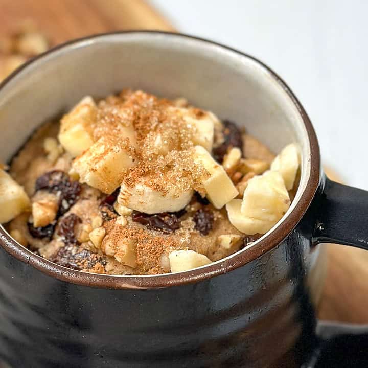 2 Minute Banana Bread Mug Cake-image
