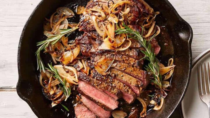 Image for Rosemary & Garlic-Basted Sirloin Steak