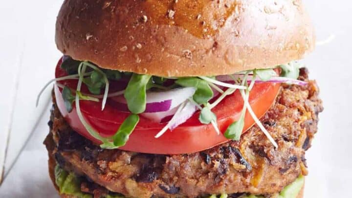 Image for Friday: Salsa-Black Bean Burgers